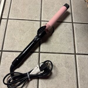 Pink and Black Curling Iron